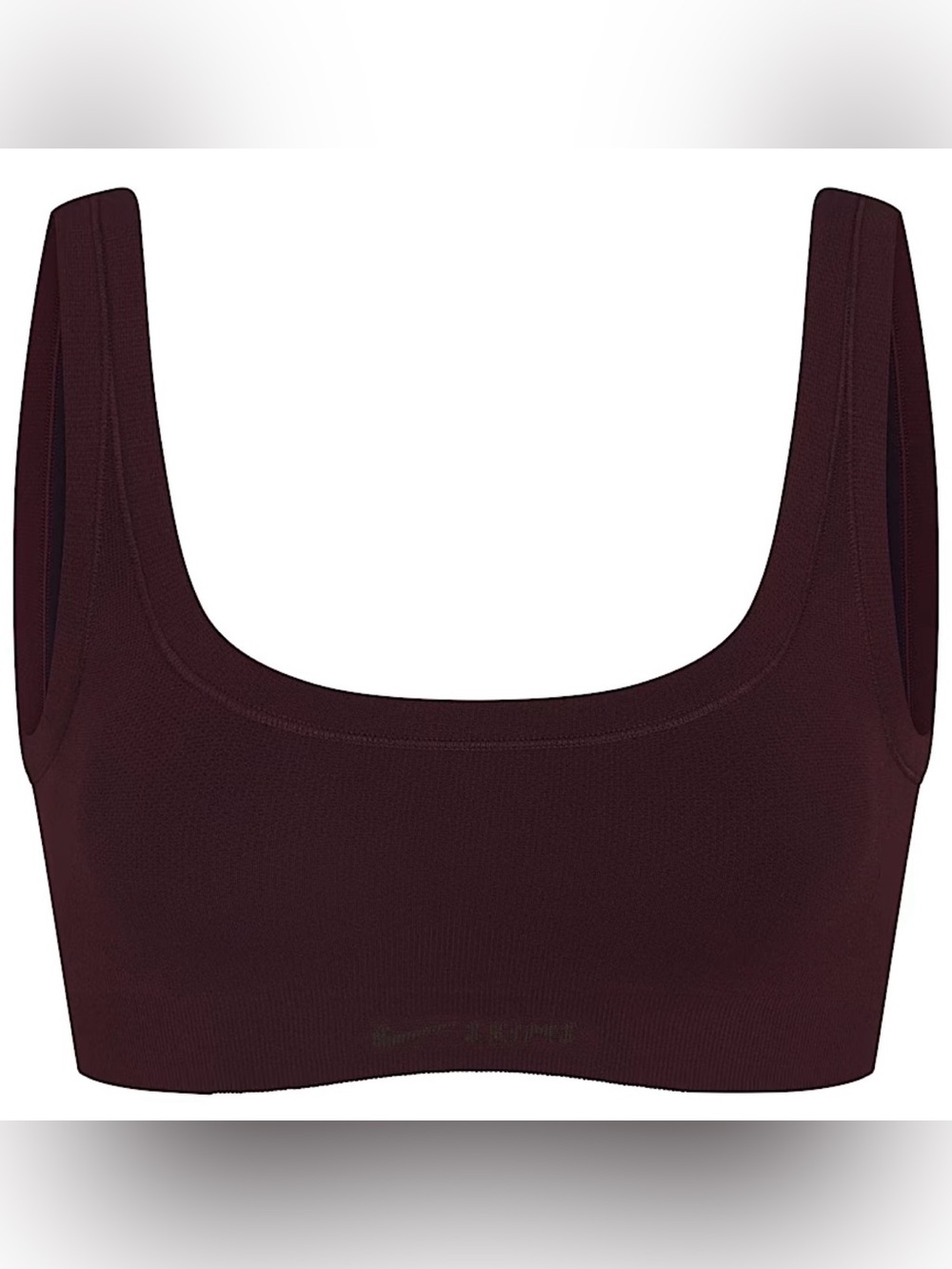 NikeSKIMS Vintage Seamless Scoop Bra Currant S